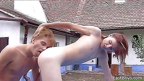 Her big black cock in her pussy