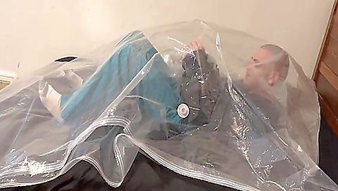 Sexy blonde massage and drilled in the woods