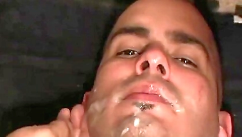 Sexy babe fucked in her mouth