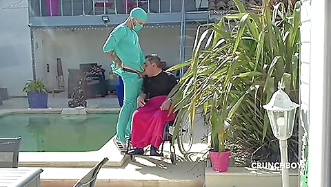 Hawt slutty chick on top of porn movie scene