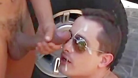 Hot slut gets fucked by a huge cock