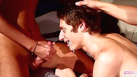 Sexy girl gets her pussy eaten from my friend