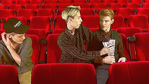 Shake fuck for a girl and cum-pofession