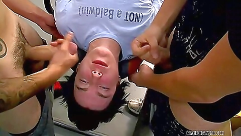 Sexy young brunette hair with largeeae