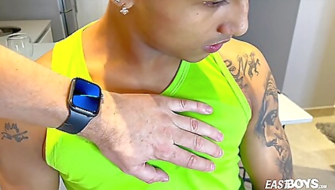 Mas blast poontanganual cock for the time