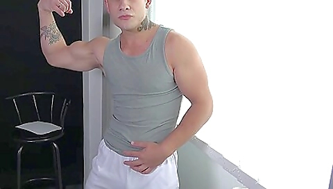 Hot blonde plays with her sex toys